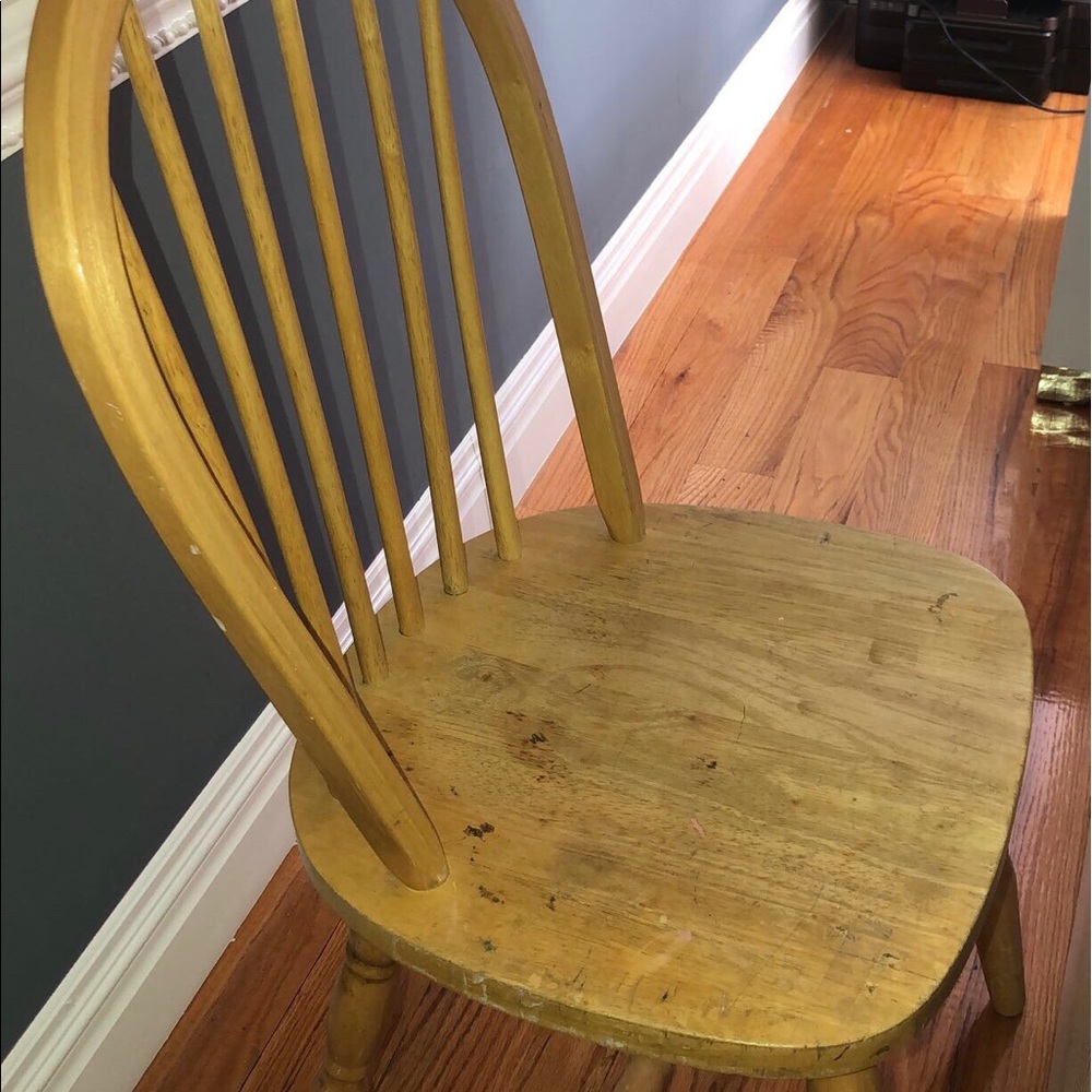 Vintage wooden chair
